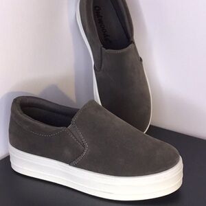 WOMENS OUTWOODS COMET 1 GRAY WEDGE SNEAKERS Sz. 6